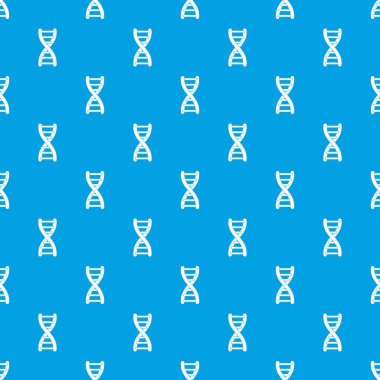 DNA iplikçik desen kesintisiz mavi