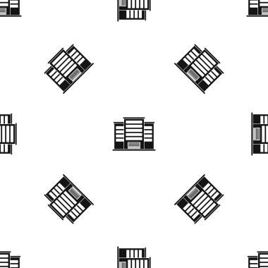 Endüstriyel Bina Model sorunsuz siyah