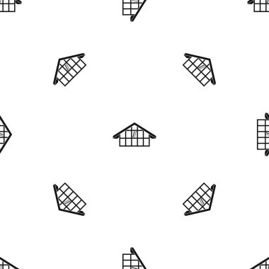 Ambar desen sorunsuz siyah