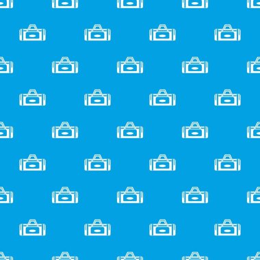 Yol çanta deseni kesintisiz mavi