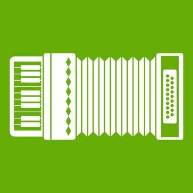 Akordeon simgesi yeşil