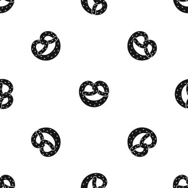 Simit desen sorunsuz siyah