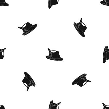 İrlandalı şapka model sorunsuz siyah