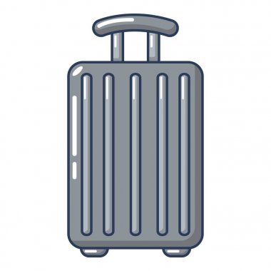 Seyahat Çanta Seyahat simgesi, karikatür tarzı