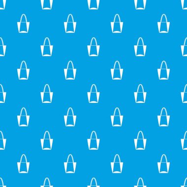 Büyük çanta deseni kesintisiz mavi