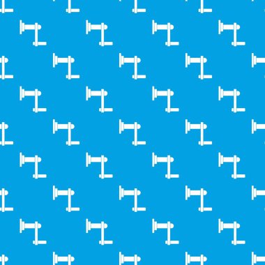 Twist aracı desen kesintisiz mavi