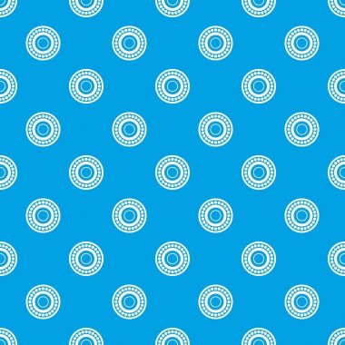 Rulman desen kesintisiz mavi