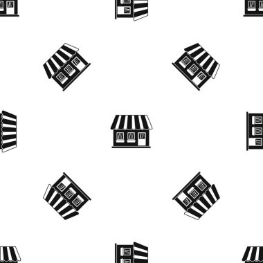 Dükkanı desen sorunsuz siyah