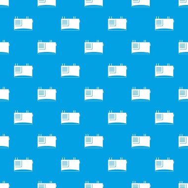 Duvar yönlendirici desen kesintisiz mavi