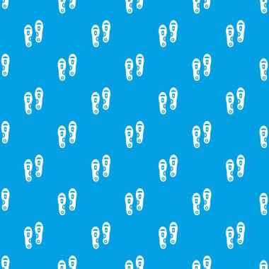 Ortopedik tabanlık desen kesintisiz mavi