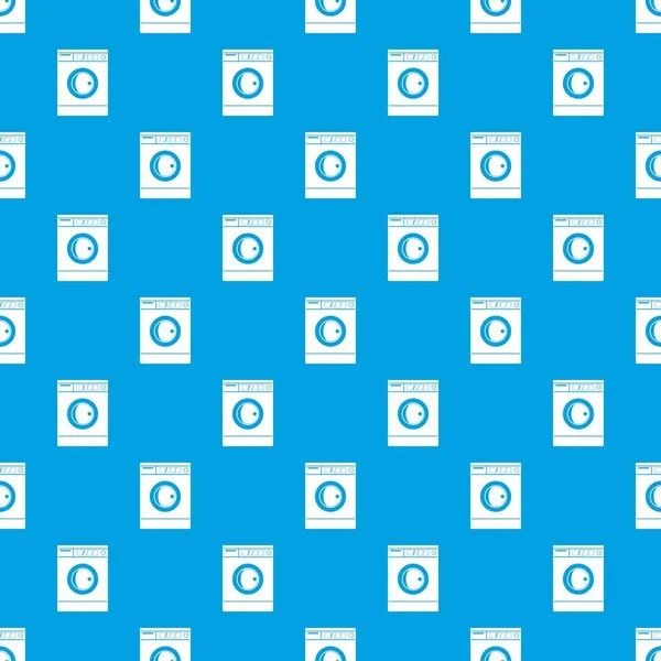 Çamaşır makinesi desen kesintisiz mavi