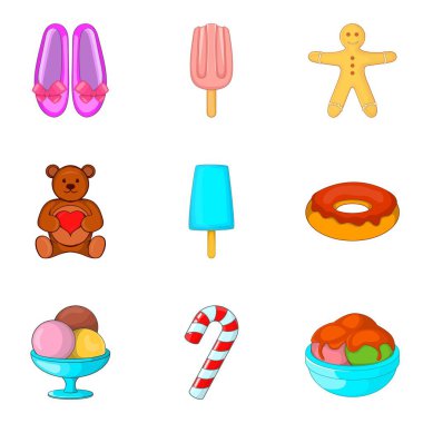 Formül Icons set, karikatür tarzı