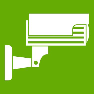 Gözetim kamera simgesi yeşil