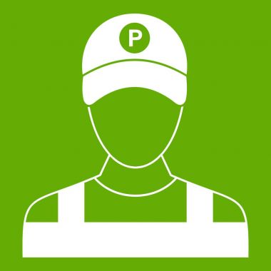 Park görevlisi simgesi yeşil