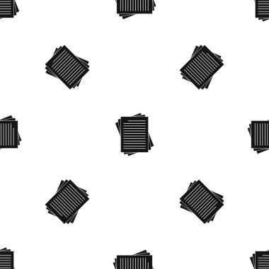 Vintage çizgili kağıt model sorunsuz siyah