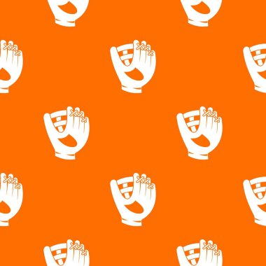 Deri beyzbol eldiveni desen sorunsuz