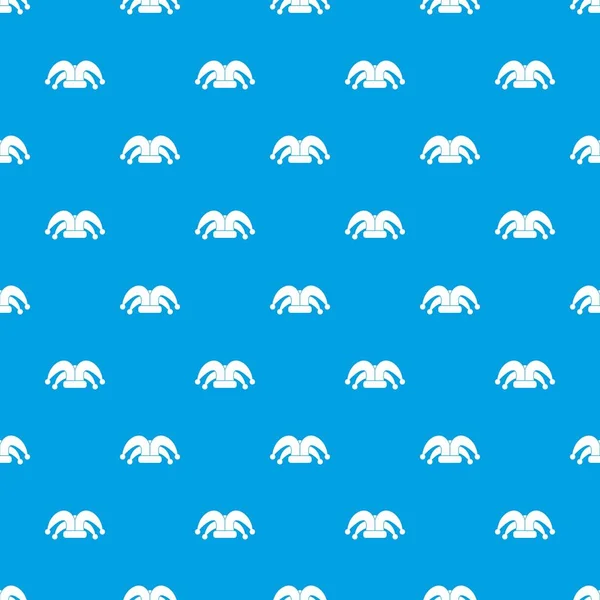 Palyaço şapka desen kesintisiz mavi