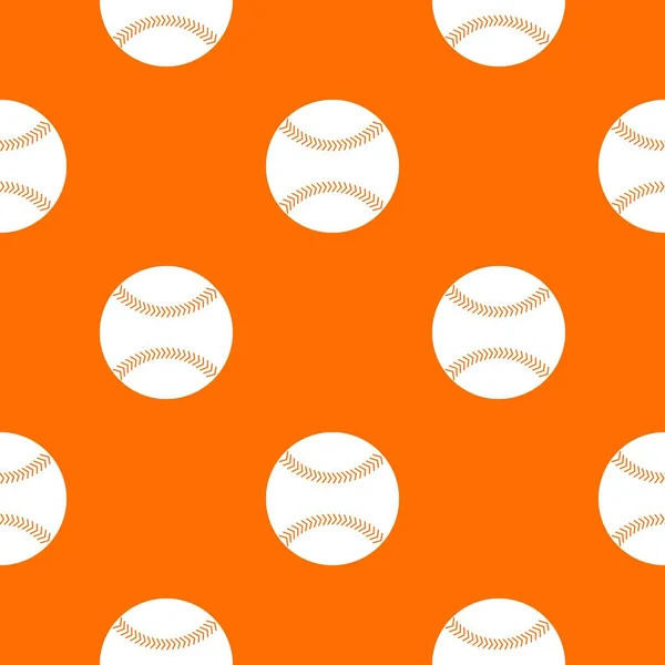 Baseball pattern seamless — Stock Vector
