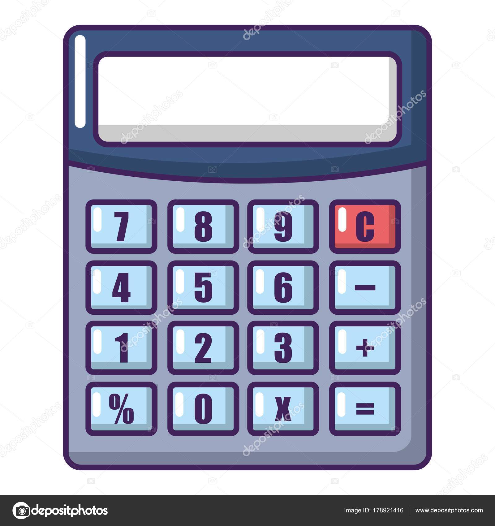 Calculator Icon Cartoon Style Stock Vector C Ylivdesign 178921416