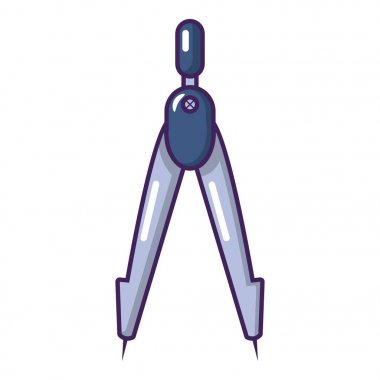 Pusula simgesi, çizgi film biçimi.