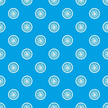 Asya erişte desen kesintisiz mavi