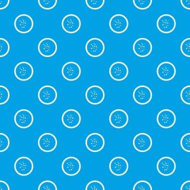 Acı sos desen kesintisiz mavi