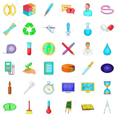 Geliştirme Icons set, karikatür tarzı