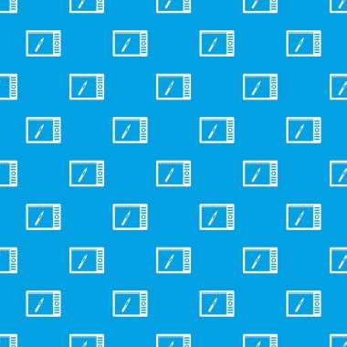 Grafik tablet desen kesintisiz mavi