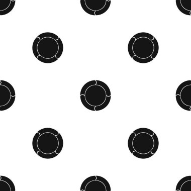 Diyagram pasta grafiği okları desen sorunsuz siyah