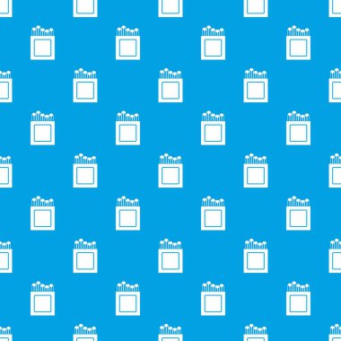 Kesintisiz mavi boya kalemi desen