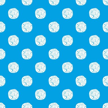 Issız gezegenin desen kesintisiz mavi