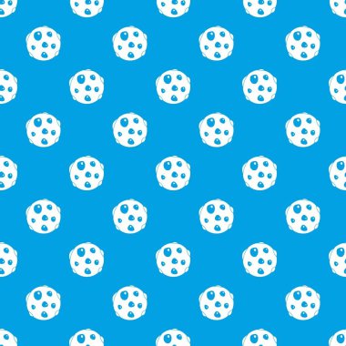 Yalnız gezegen desen kesintisiz mavi