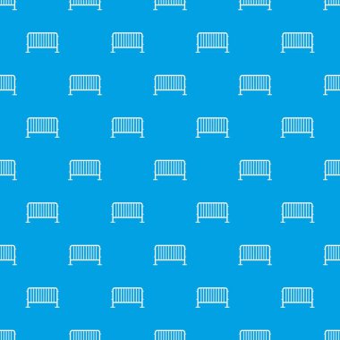 Çelik bariyer desen kesintisiz mavi