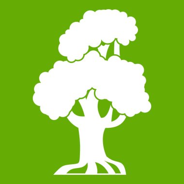 Meşe simgesi yeşil
