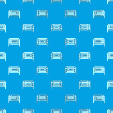 Kare dilimi desen kesintisiz mavi