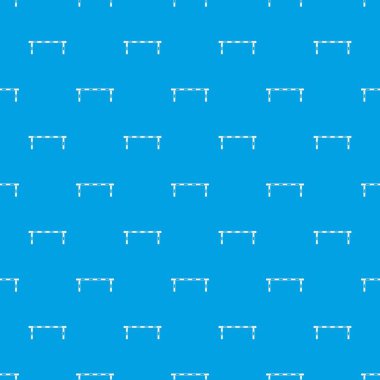 Çizgili bariyer desen kesintisiz mavi