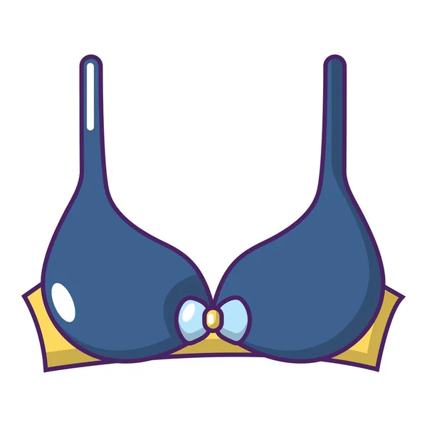 Ícone de Brassiere, estilo cartoon —  Vetores de Stock