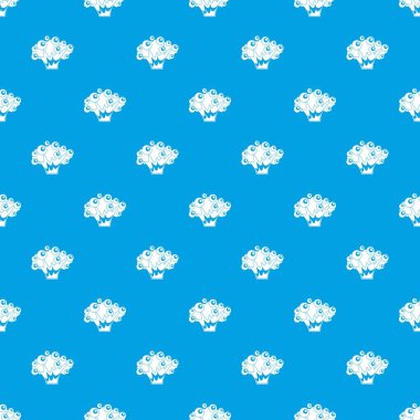 Yüksek güç patlama desen kesintisiz mavi