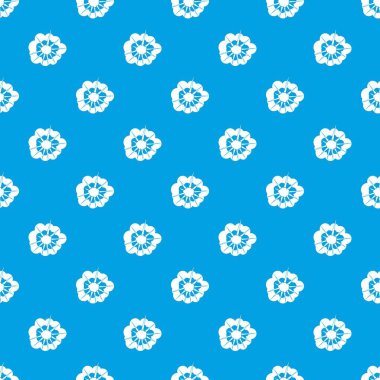 Bulutlu patlama desen kesintisiz mavi