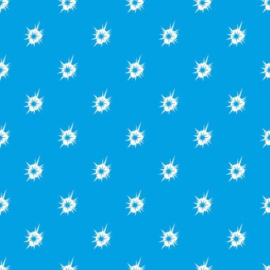 Nucleate patlama desen kesintisiz mavi