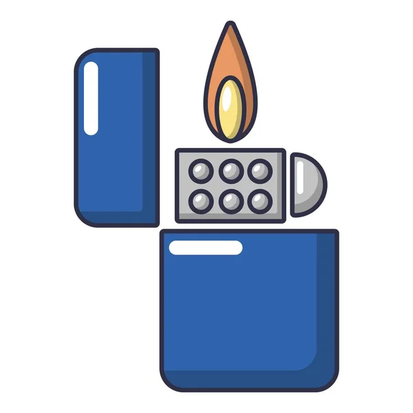 Lighter icon, cartoon style — Stock Vector