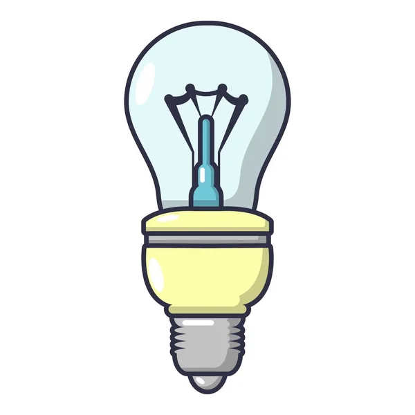 Glühbirnen-Symbol, Cartoon-Stil — Stockvektor
