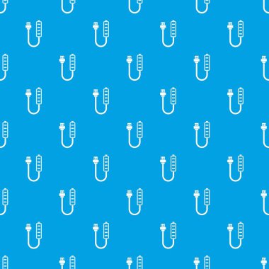 Şarj cihazı desen kesintisiz mavi