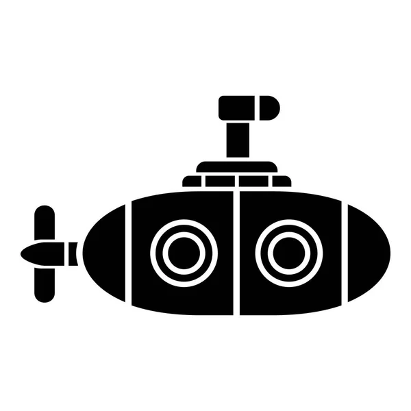 Icono submarino, estilo simple . — Archivo Imágenes Vectoriales