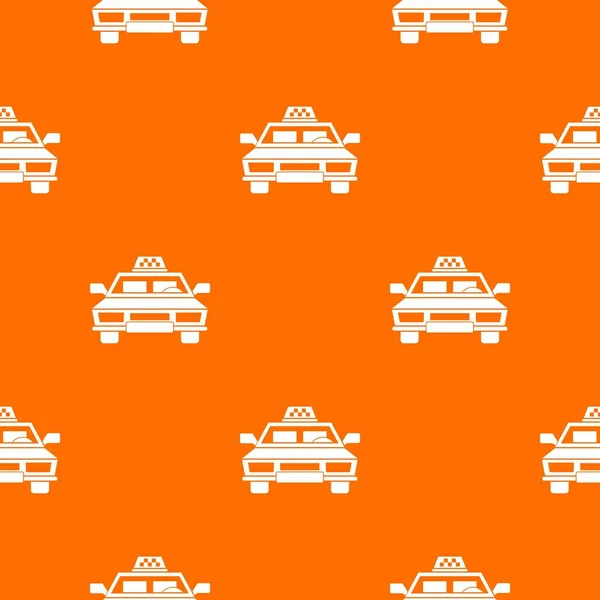 Taxi car pattern seamless — Stock Vector