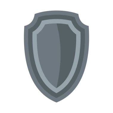 Ordu kalkan simgesi, düz stil