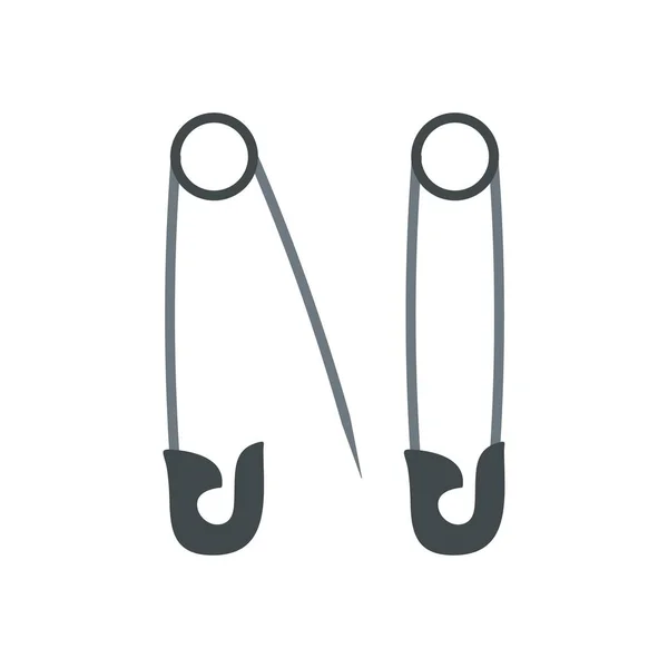 Stift-Symbol, flacher Stil — Stockvektor