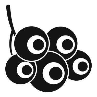 Kartopu şube simgesi, basit tarzı