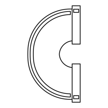 Su borusu simgesi, özet biçimi