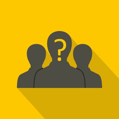 İş insanlar kutsal kişilerin resmi, düz stil grupları